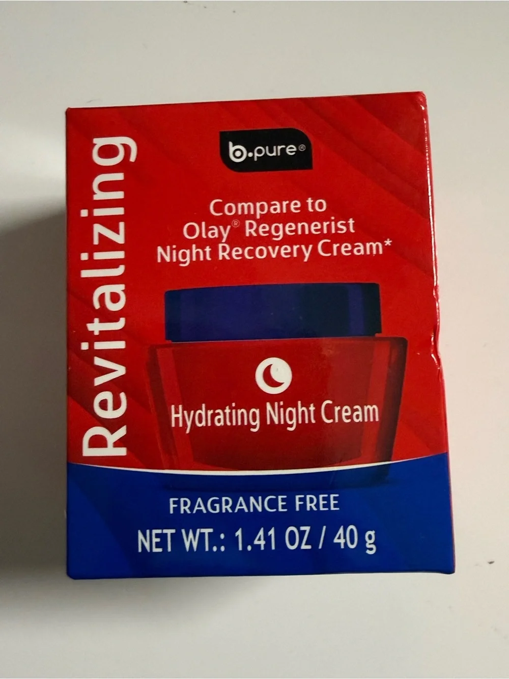 Revitalizing Hydrating Night Cream - Red